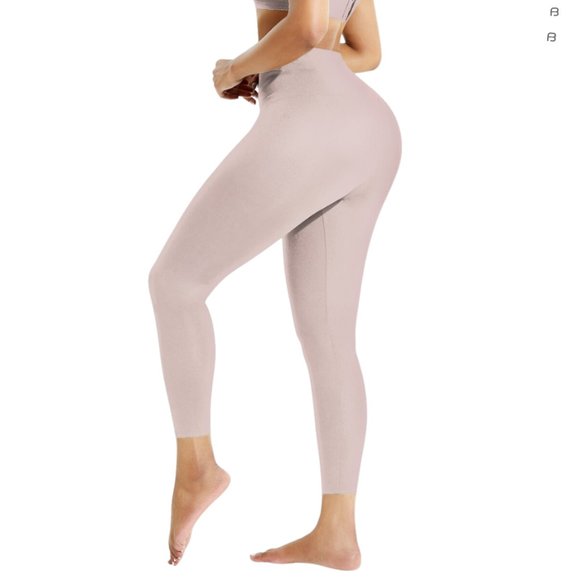 Pink Classic Waist Training Leggings - Picture 5 of 5